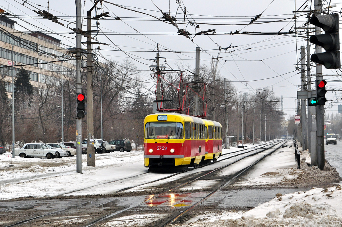 Volgograd, Tatra T3SU № 5759; Volgograd, Tatra T3SU № 5760