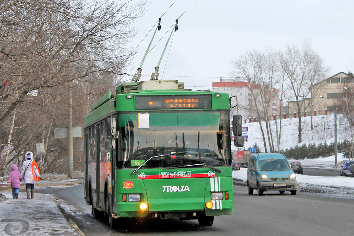 Казань, Тролза-5275.05 «Оптима» № 1206