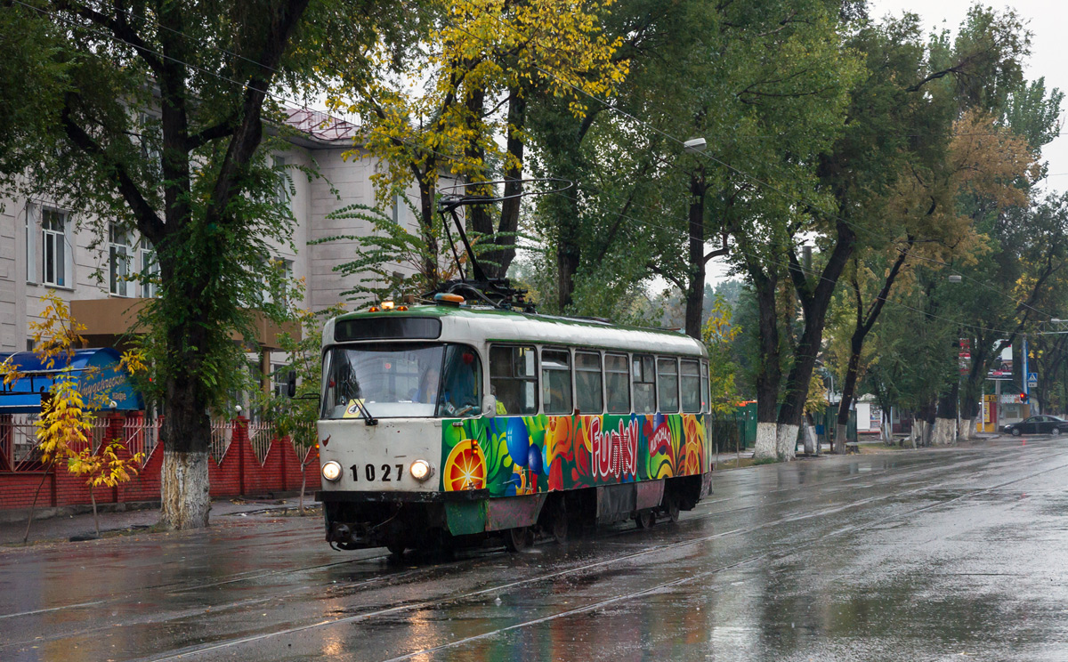 Алматы, Tatra T3DC1 № 1027