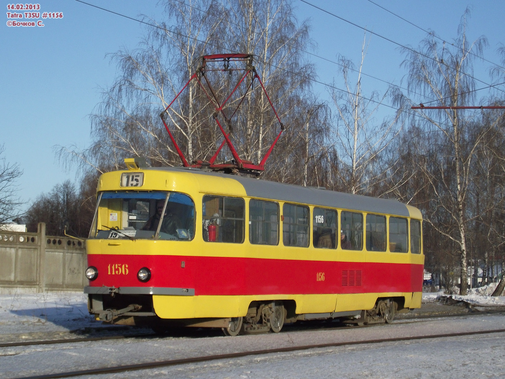 Ульяновск, Tatra T3SU № 1156