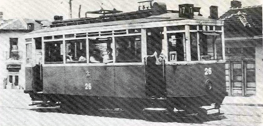 София, Siemens № 26; София — Исторически снимки — Трамвайни мотриси (1945–1989); София — Юбилейното издание « 75 Години градски транспорт в София»