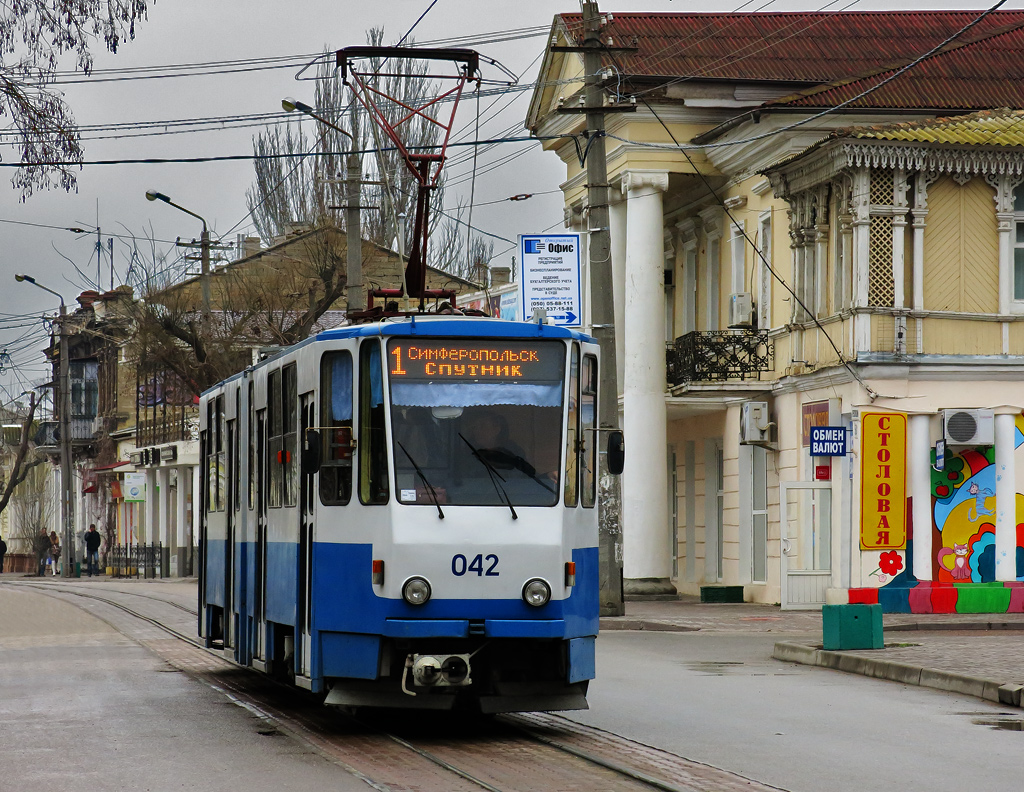 Евпатория, Tatra KT4SU № 042