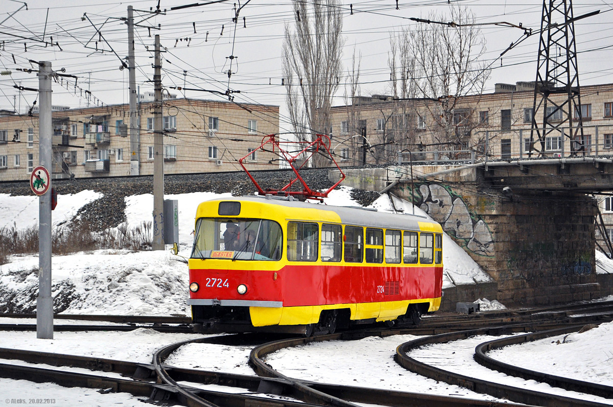 Волгоград, Tatra T3SU № 2724