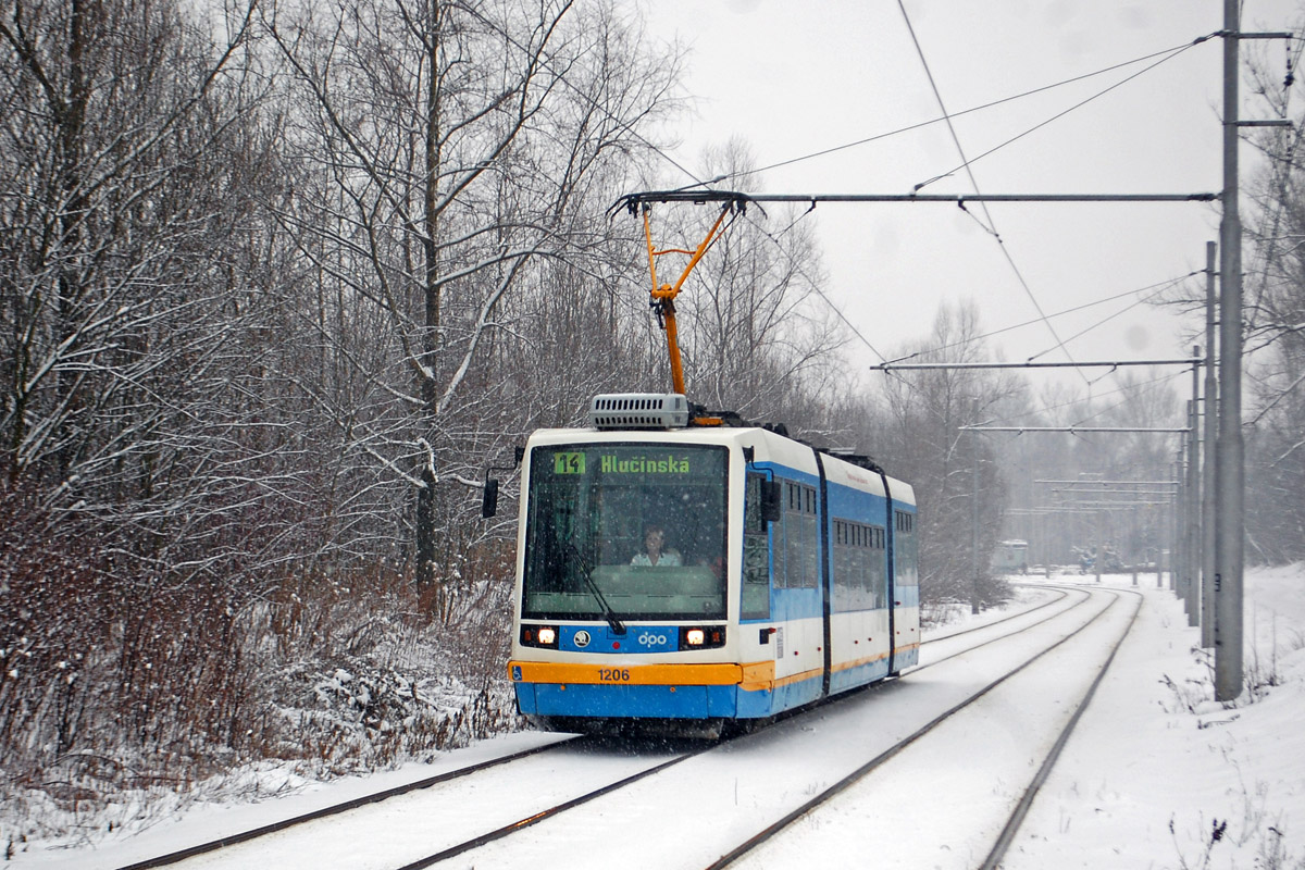 Острава, Škoda 03T2 Astra № 1206
