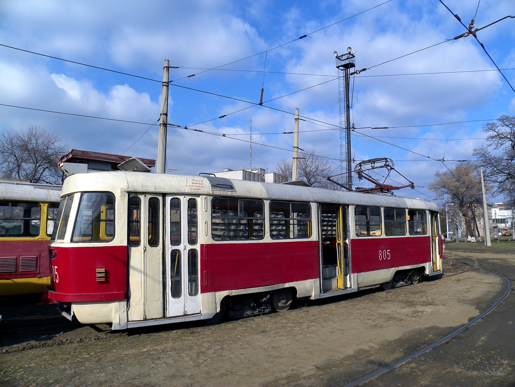 Запорожье, Tatra T3SU № 805