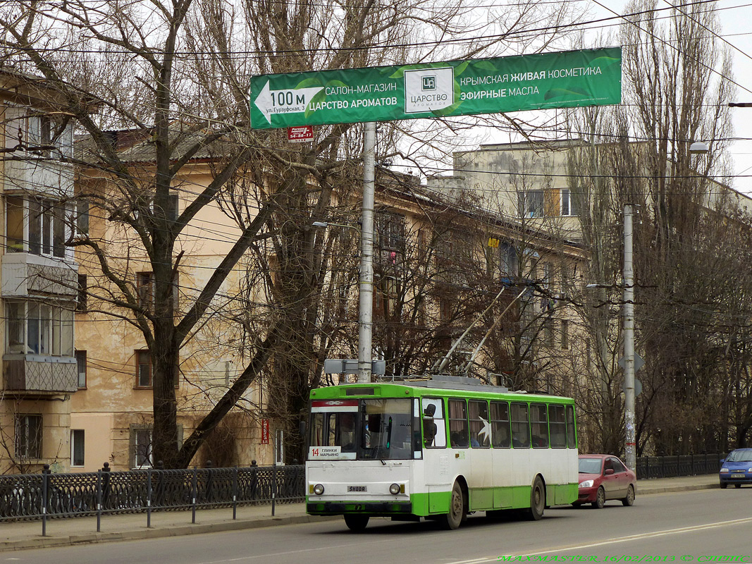 Крымский троллейбус, Škoda 14Tr02/6 № 2006