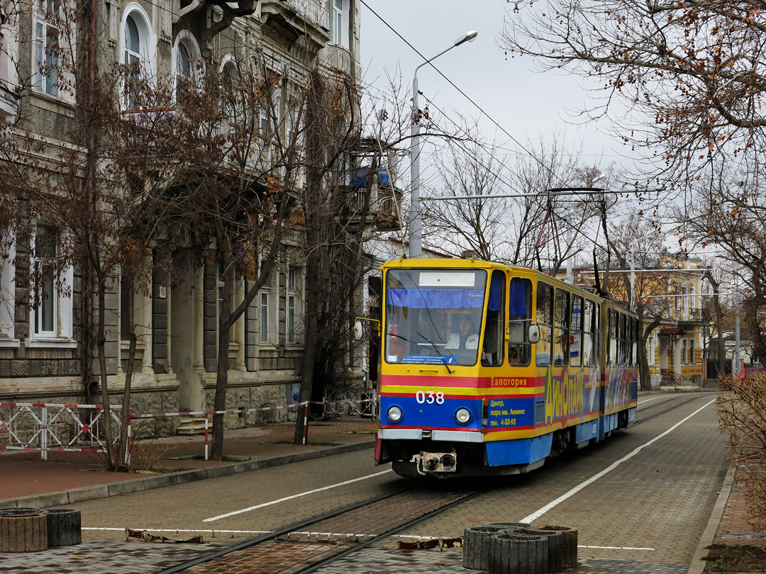 Евпатория, Tatra KT4SU № 038