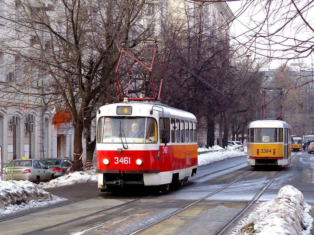 Москва, МТТЧ № 3461; Москва, МТТЧ № 3384 Москва, МТТЧ № 3461; Москва, МТТЧ № 3384