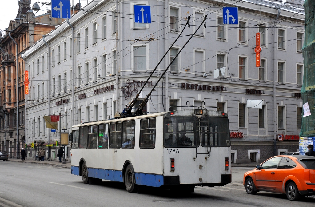 Санкт-Петербург, ЗиУ-682Г-018 [Г0Р] № 1786