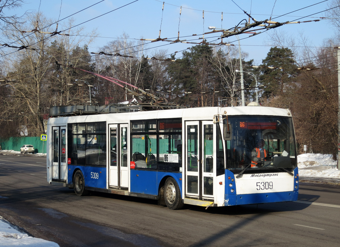 Москва, Тролза-5265.00 «Мегаполис» № 5309