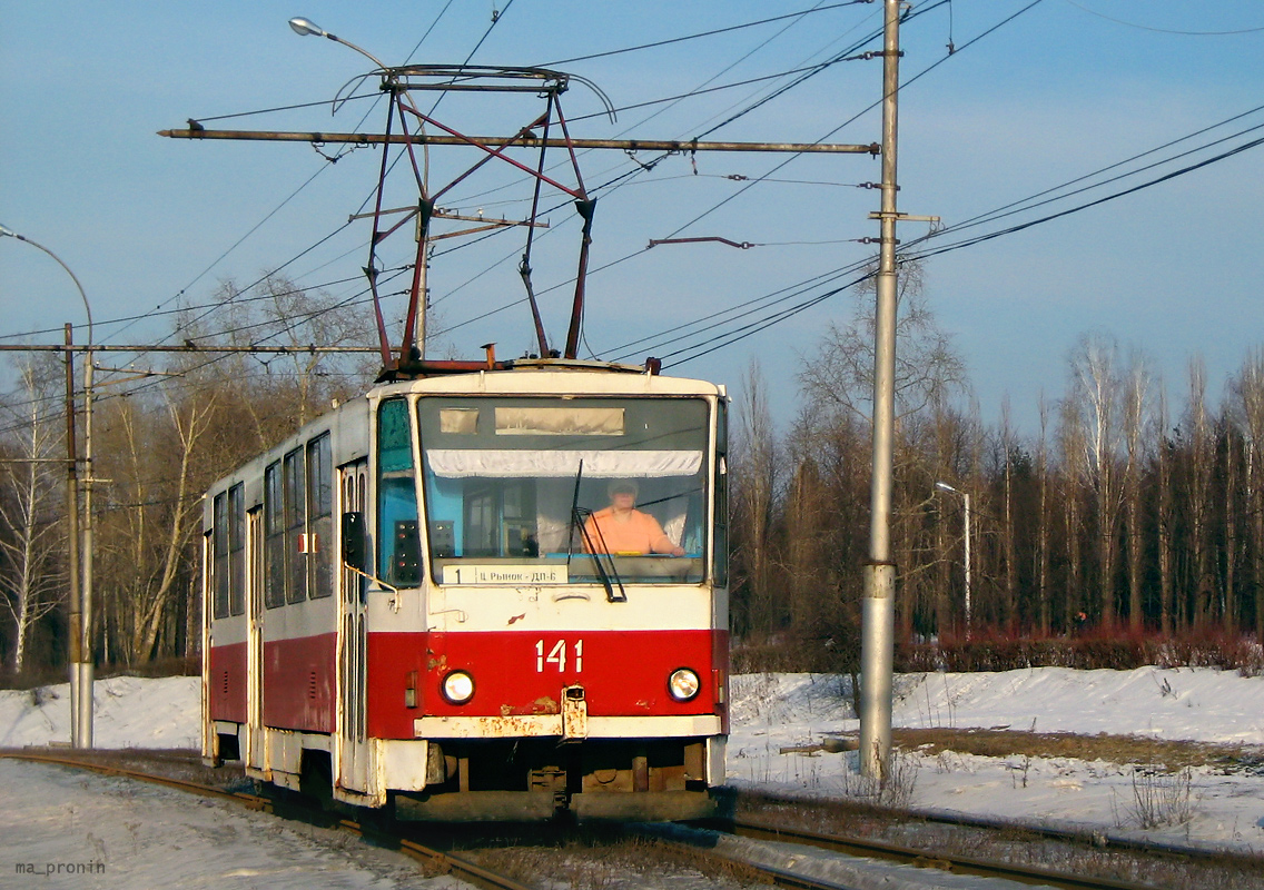 Липецк, Tatra T6B5SU № 141