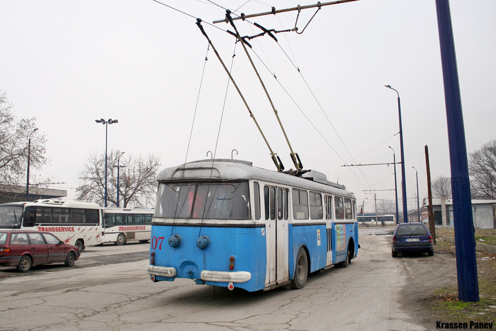 Пазарджик, Škoda 9TrHT28 № 07; Пазарджик — Tролейбуси Škoda 9Tr