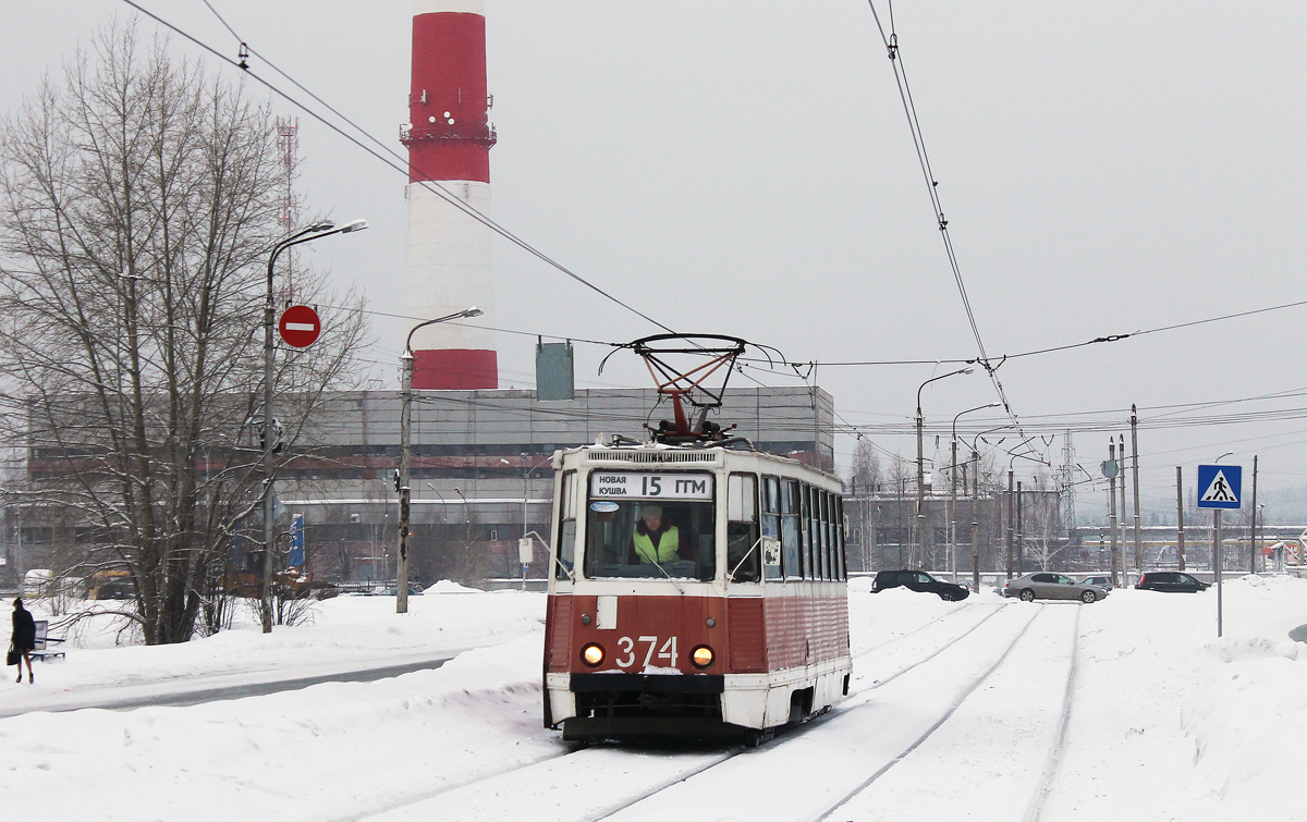 Нижний Тагил, 71-605 (КТМ-5М3) № 374
