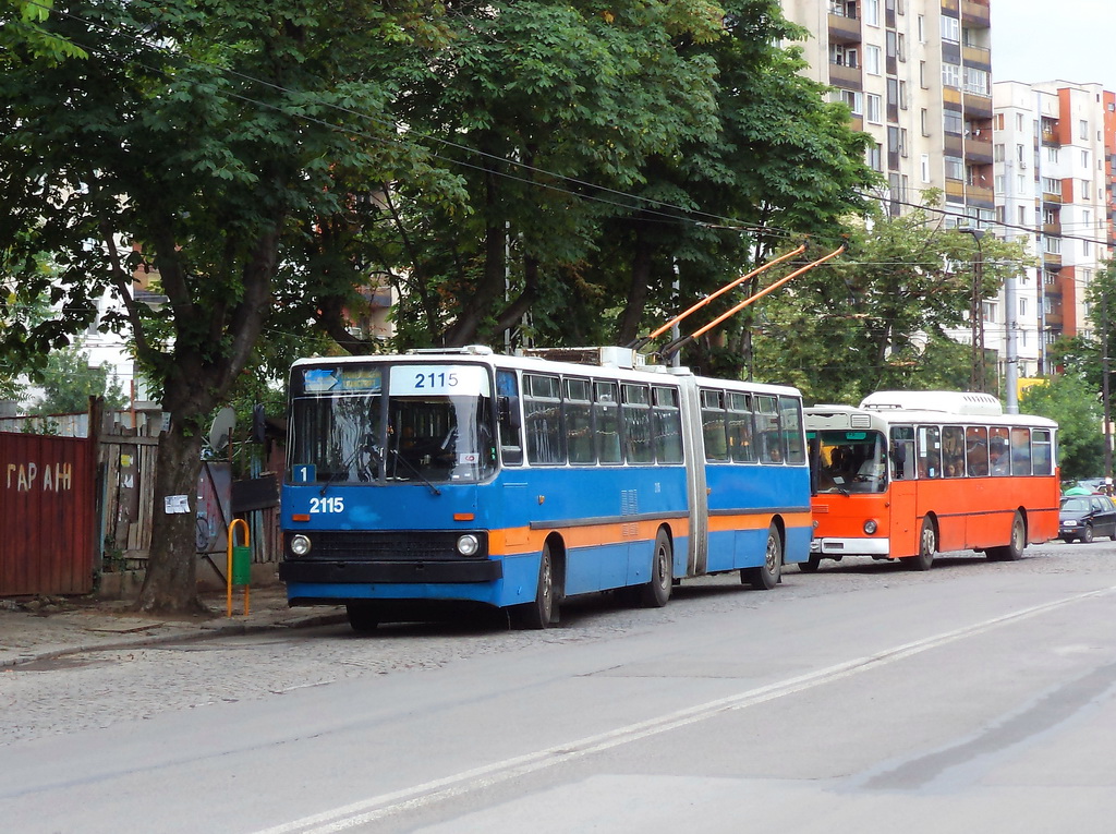 София, Ikarus 280.92 № 2115 София, Ikarus 280.92 № 2115