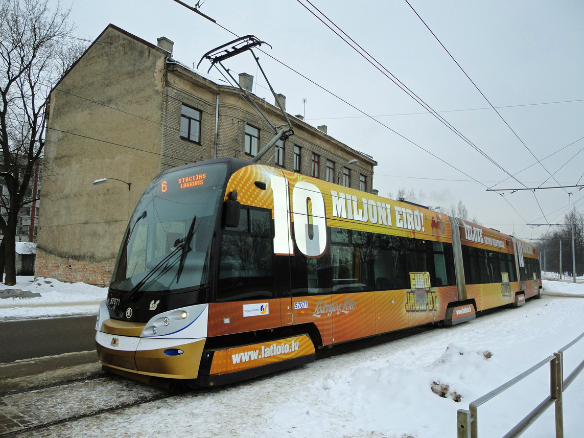 Рига, Škoda 15T ForCity Alfa Riga № 57071