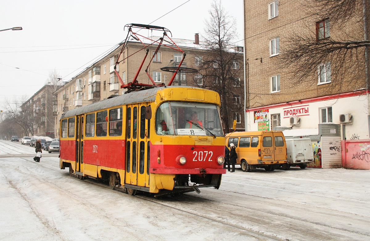 Уфа, Tatra T3SU № 2072