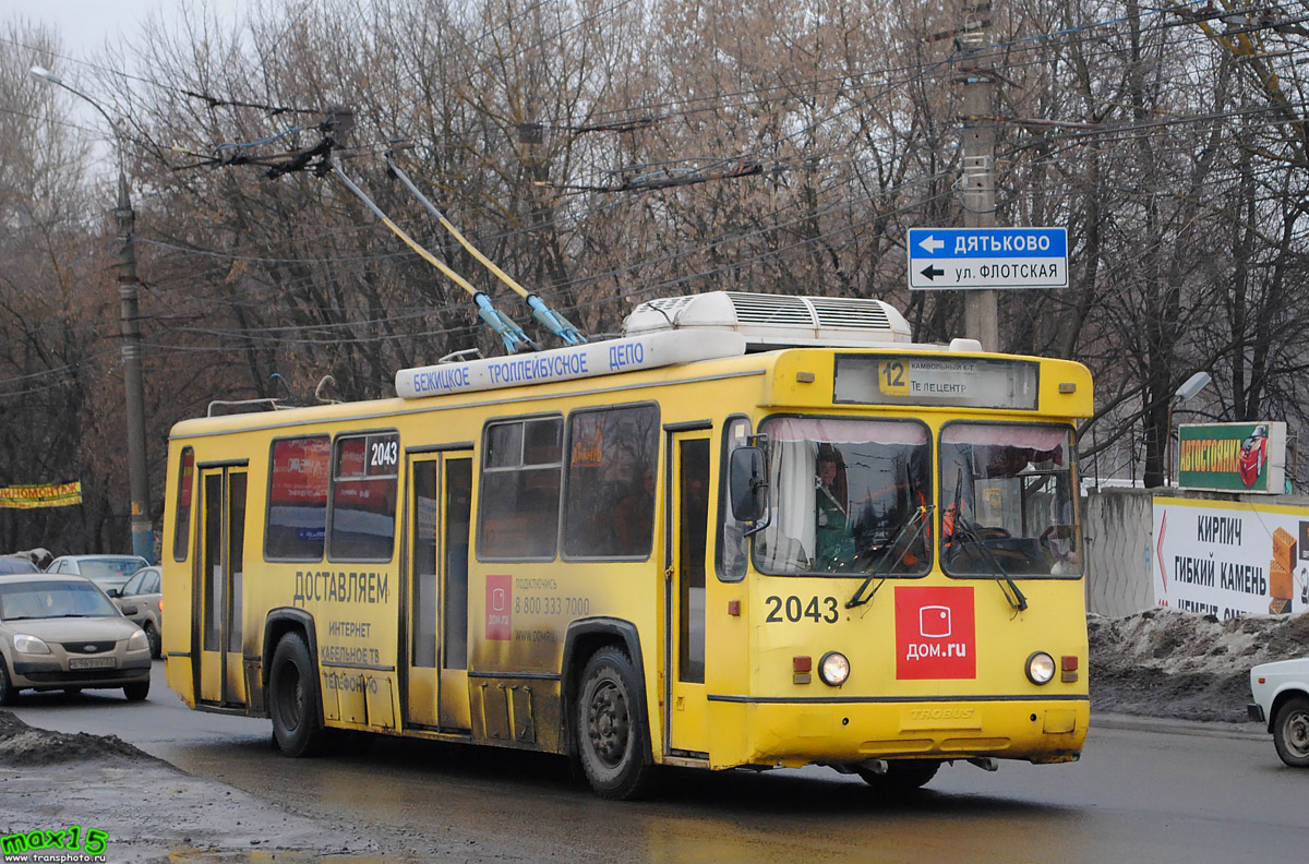 Брянск, БТЗ-5276-04 № 2043