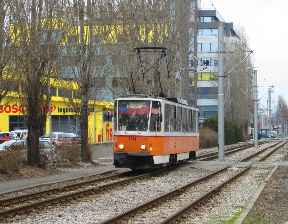 София, Tatra T6A2B № 2031