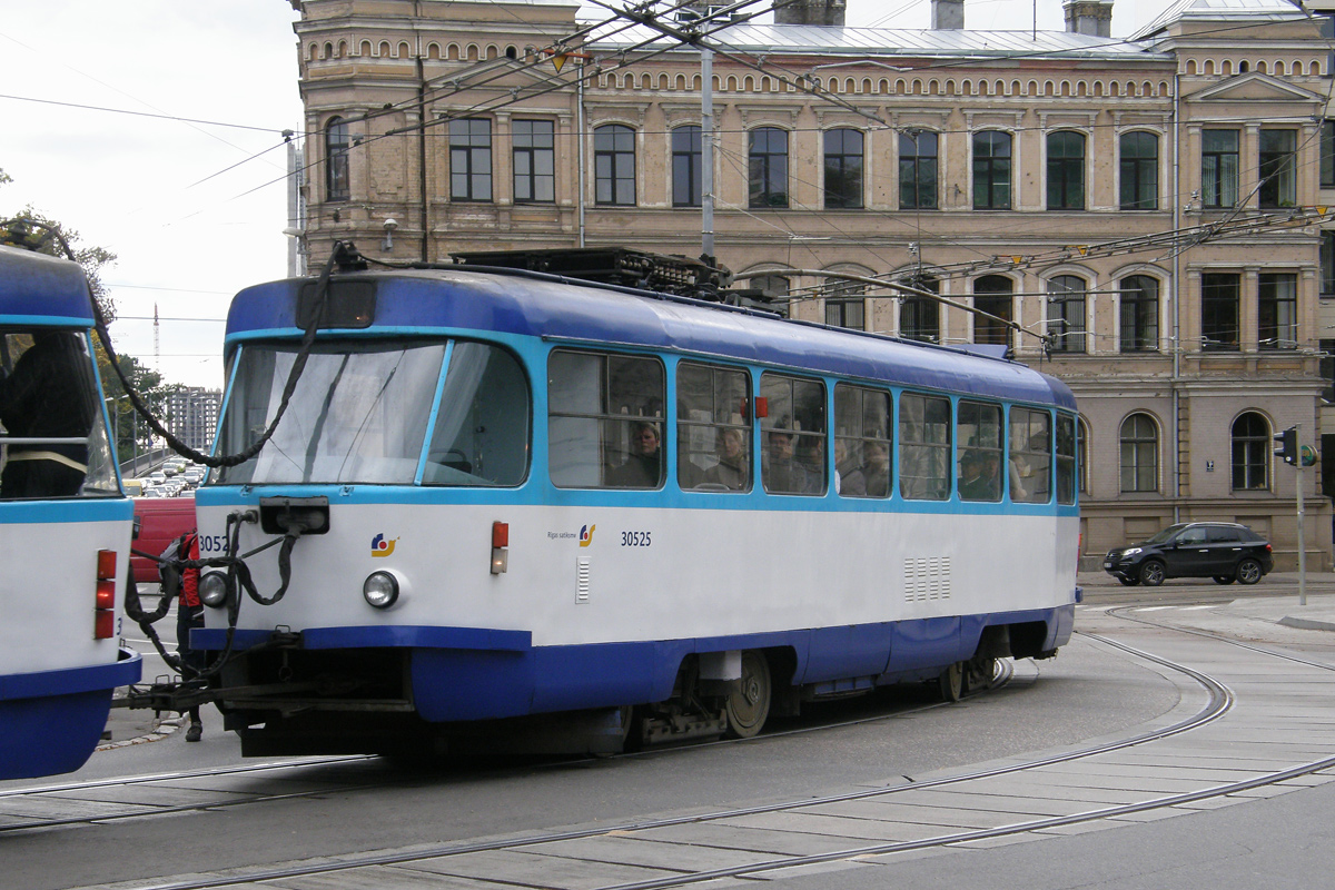 Рига, Tatra T3A № 30525