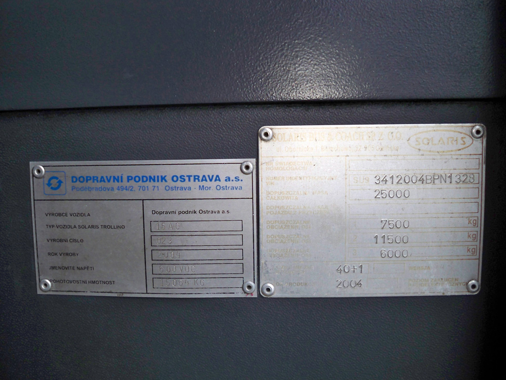 Vilnius, Solaris Trollino II 15 AC — 1675