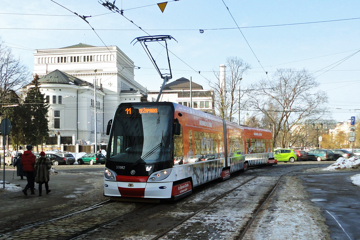 Рига, Škoda 15T ForCity Alfa Riga № 57082