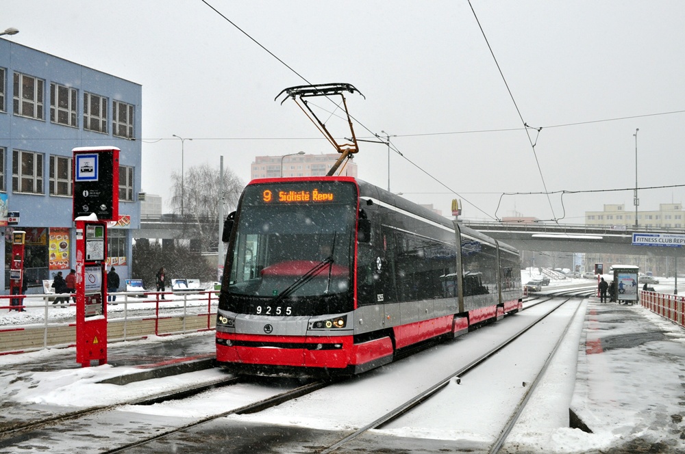 Прага, Škoda 15T3 ForCity Alfa Praha № 9255