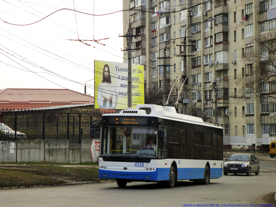Крымский троллейбус, Богдан Т70110 № 4339