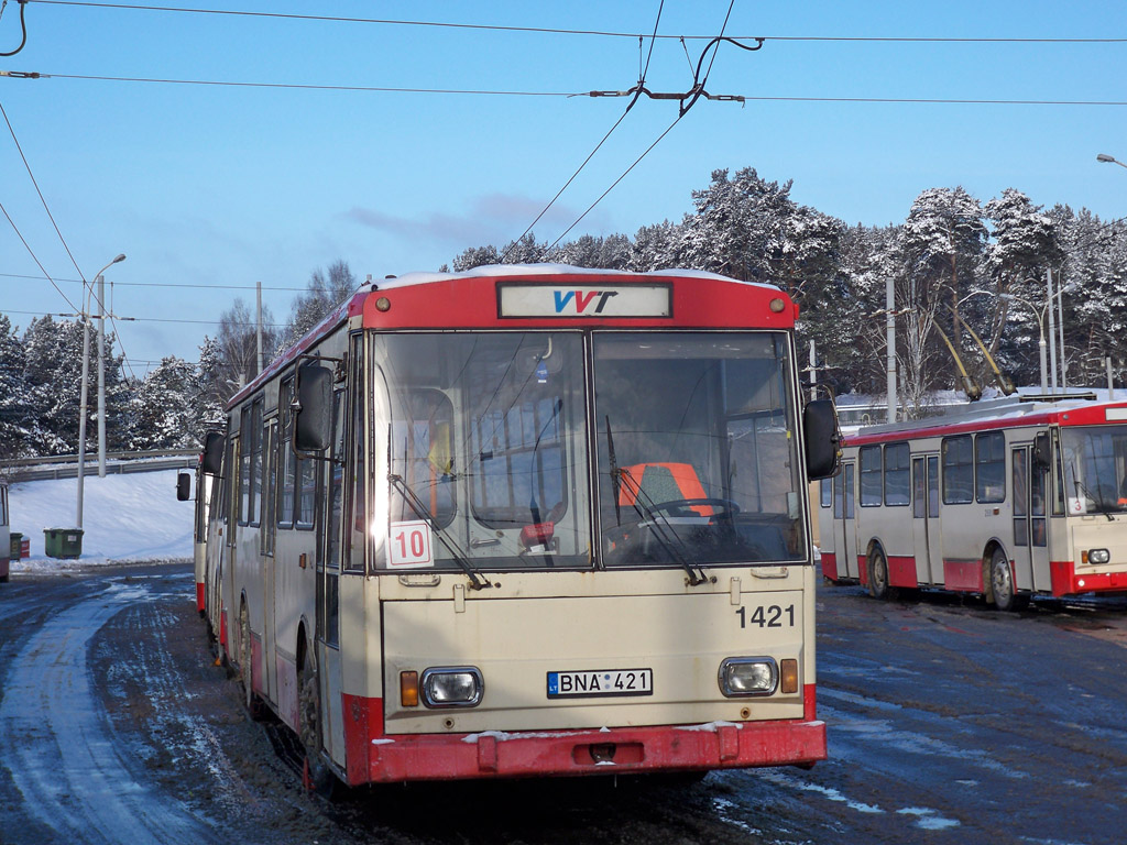 Вильнюс, Škoda 14Tr02 № 1421
