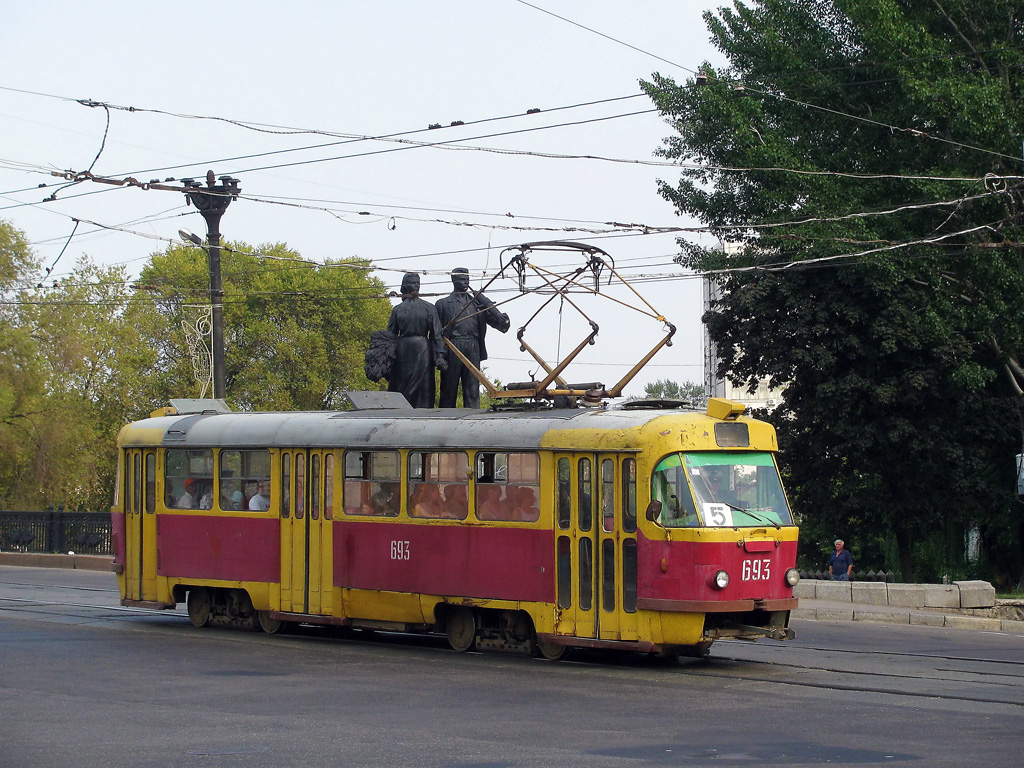 Харьков, Tatra T3SU № 693 Харьков, Tatra T3SU № 693