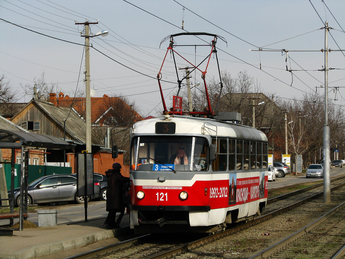Краснодар, Tatra T3SU КВР МРПС № 121
