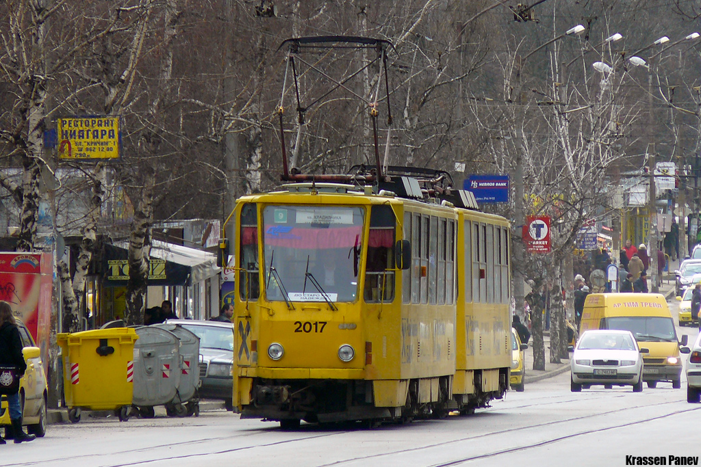 София, Tatra T6A2B № 2017