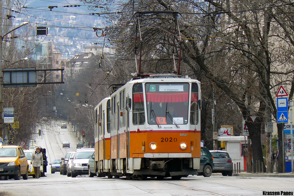 София, Tatra T6A2B № 2020