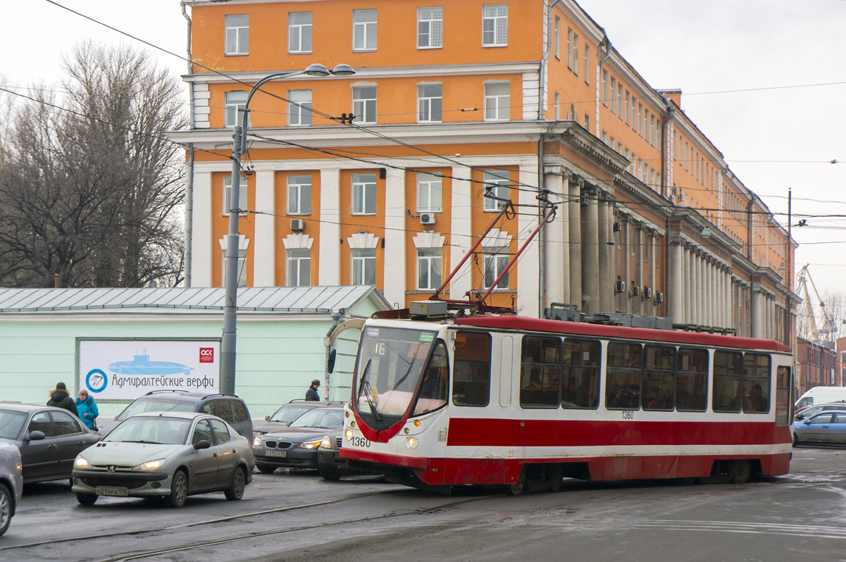 Санкт-Петербург, 71-134А (ЛМ-99АВН) № 1360