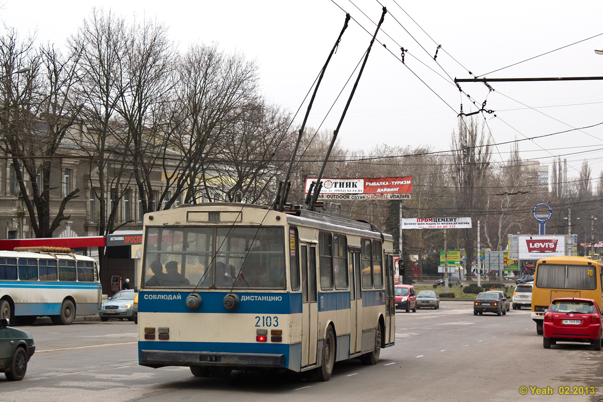 Krimski trolejbus, Škoda 14Tr89/6 Br. 2103