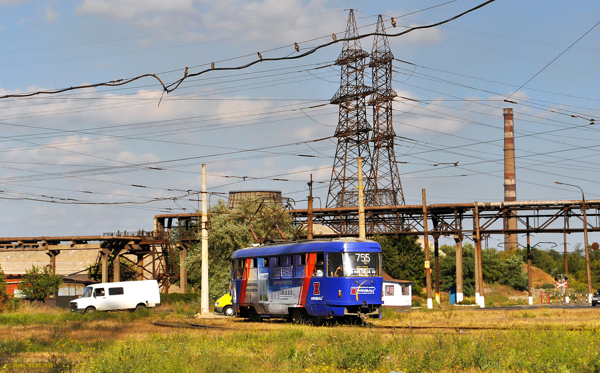 Запорожье, Tatra T3SU № 755