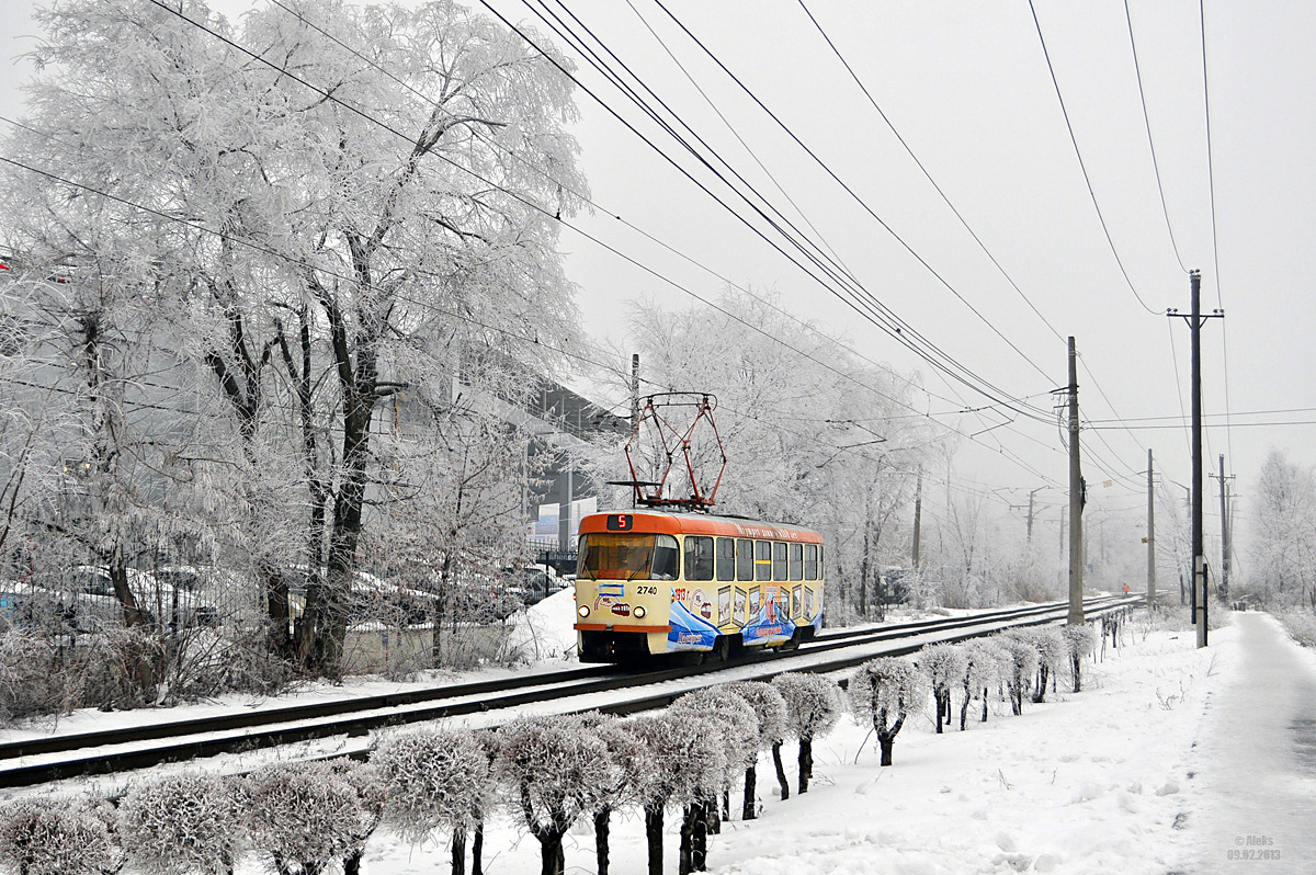 Volgograd, Tatra T3SU # 2740