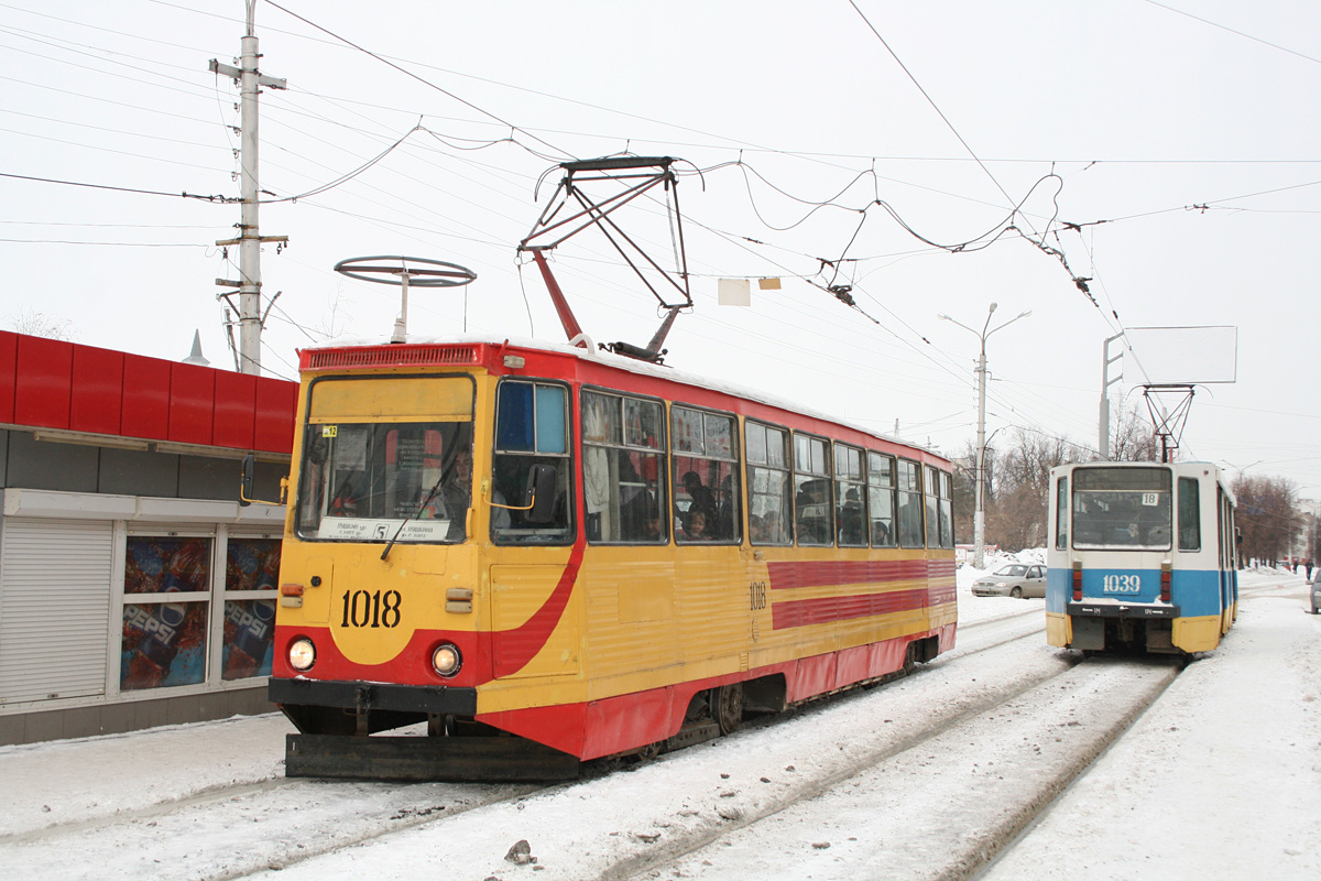 Уфа, 71-605А № 1018