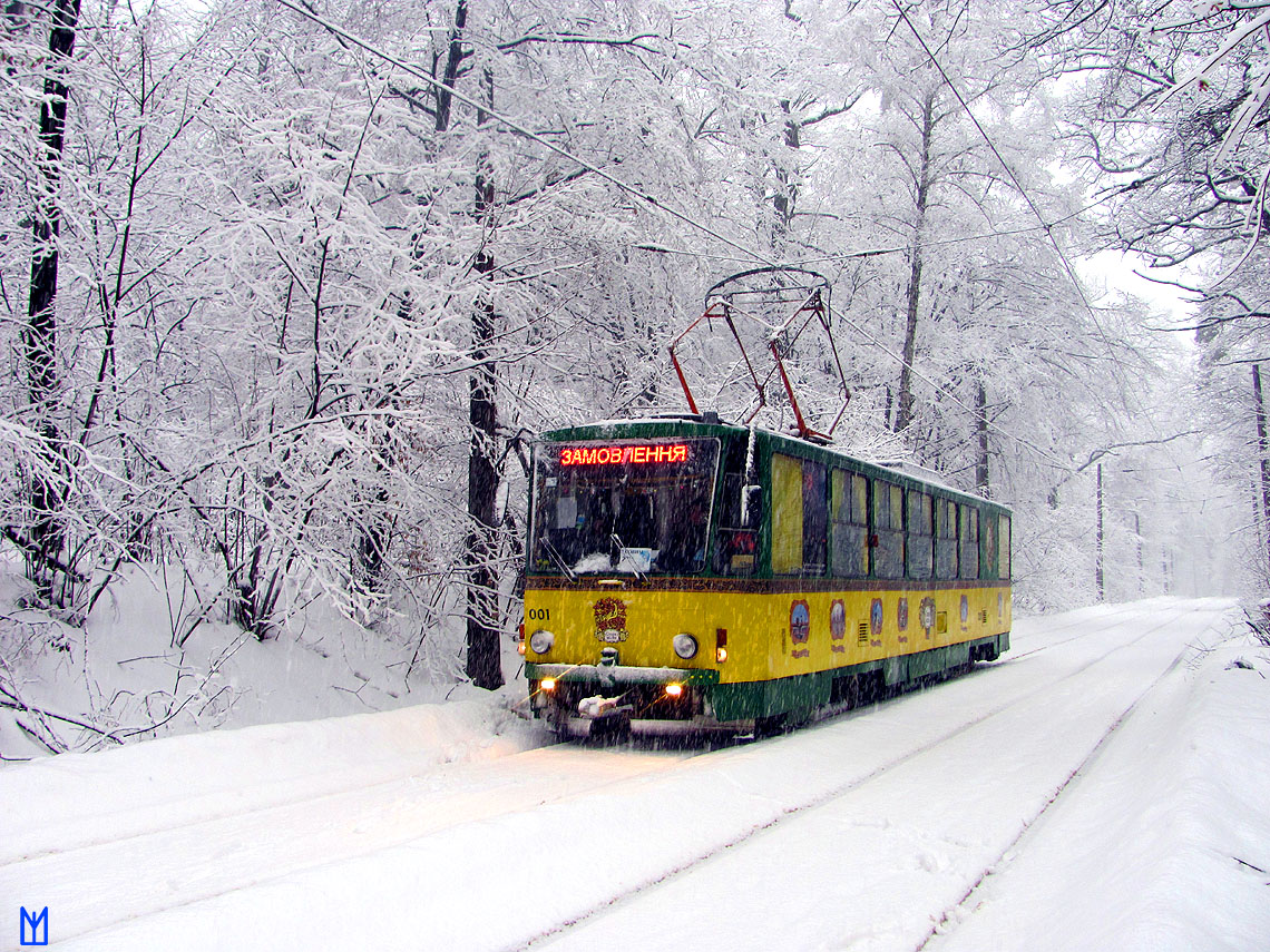 Киев, Tatra T6B5SU № 001