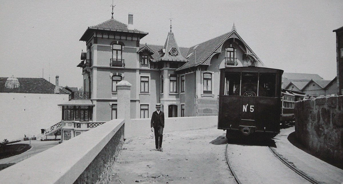 Порту, Паровоз № 5; Порту — Трамвай и троллейбус — Старые фотографии