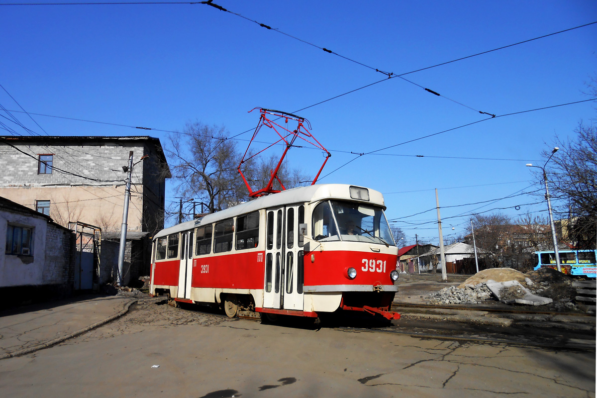 Донецк, Tatra T3SU № 3931