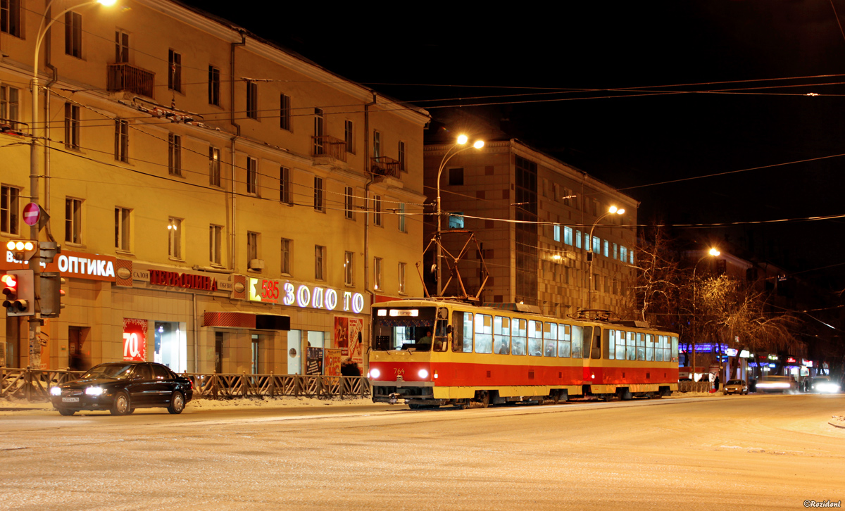 Екатеринбург, Tatra T6B5SU № 764