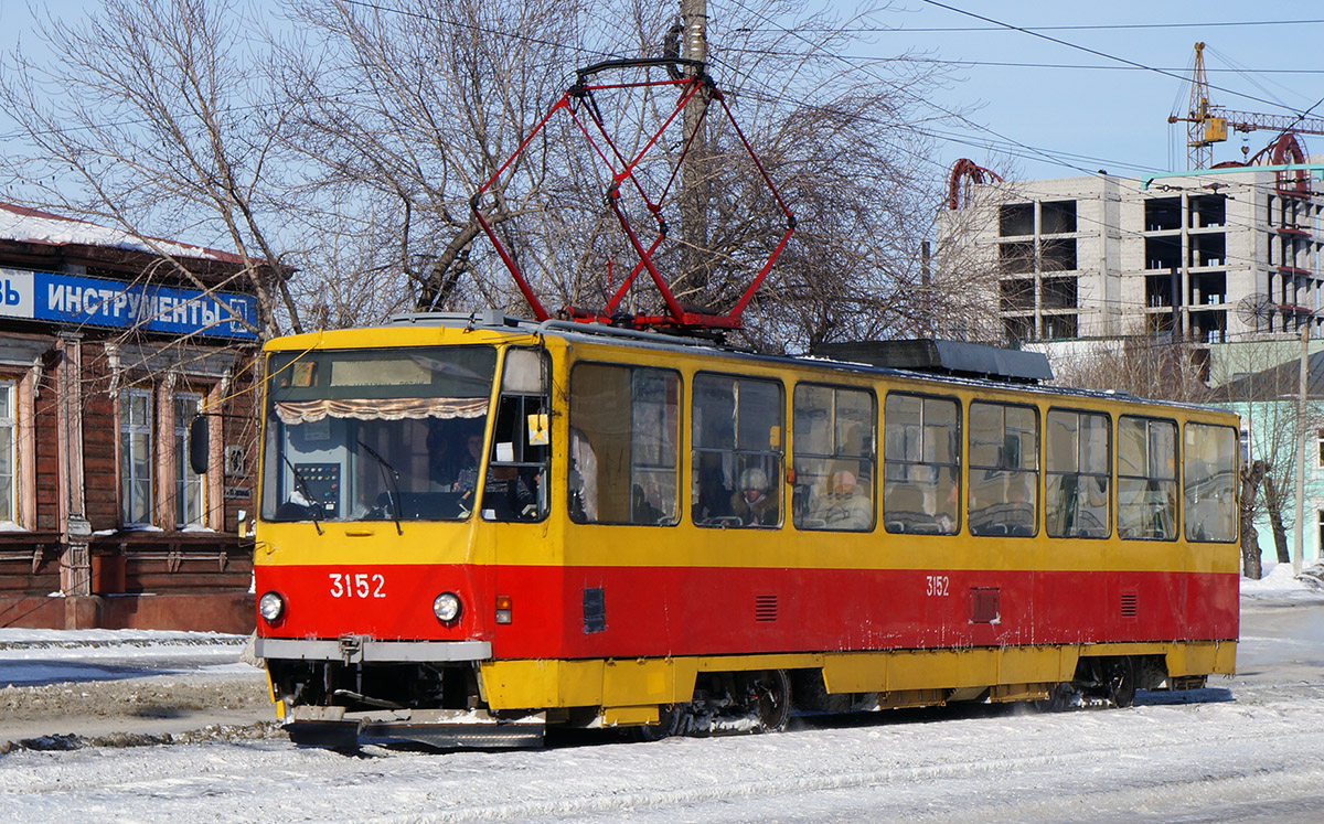 Барнаул, Tatra T6B5SU № 3152