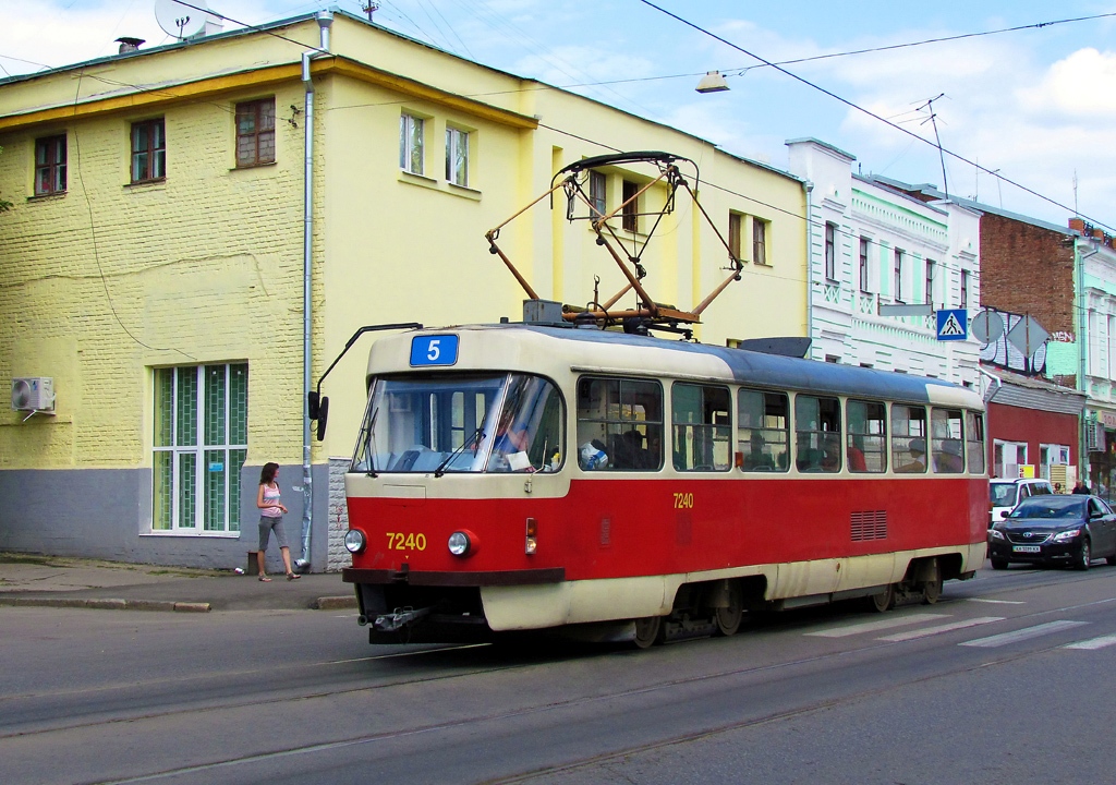 Харьков, Tatra T3SUCS № 7240
