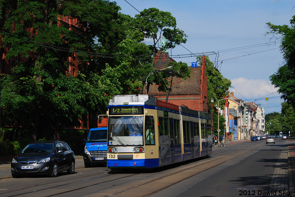 Бранденбург-на-Хафеле, Duewag MGT6D № 102