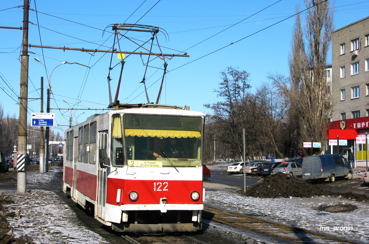 Липецк, Tatra T6B5SU № 122