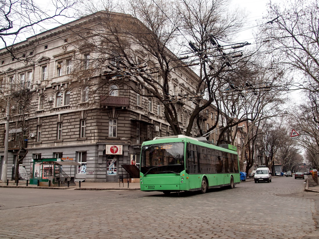 Одесса, Тролза-5265.00 «Мегаполис» № 3002
