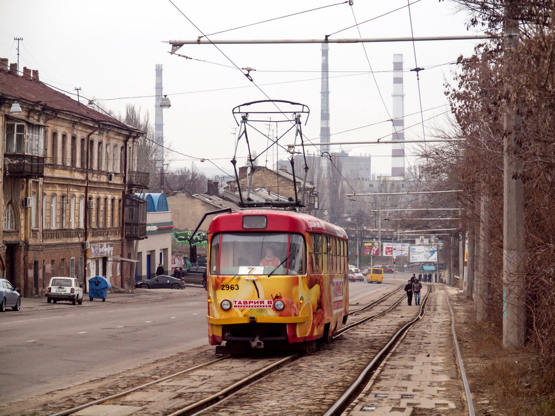 Одесса, Tatra T3R.P № 2963