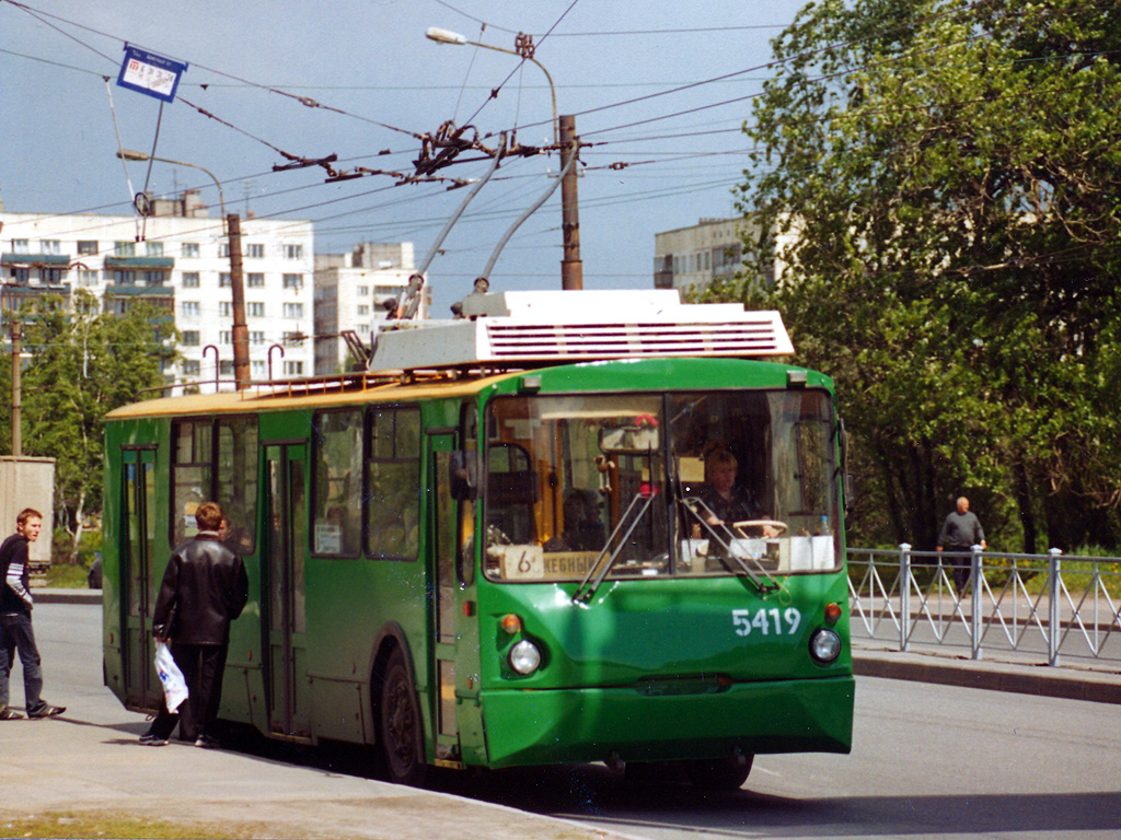 Санкт-Петербург, ВЗТМ-5284 № 5419