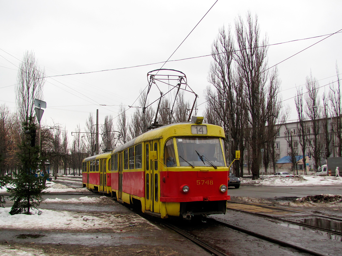 Киев, Tatra T3SU № 5748