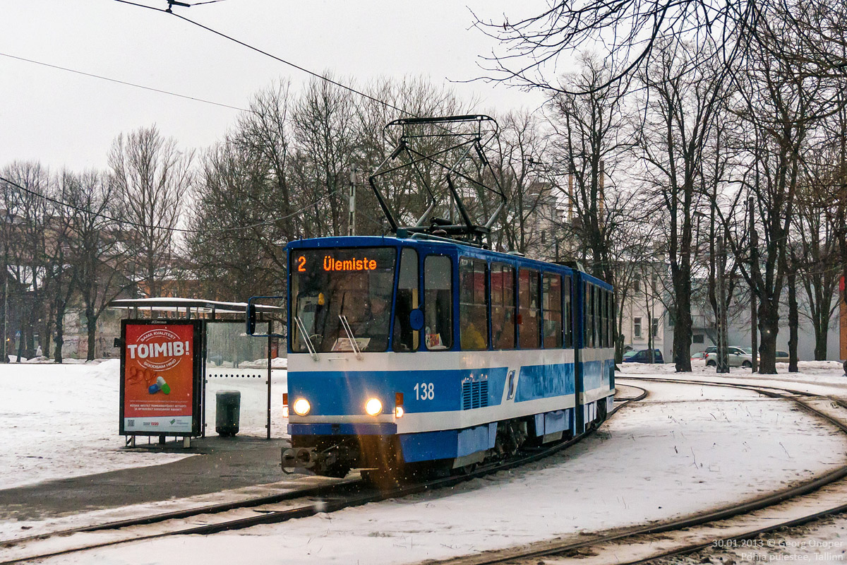 Таллин, Tatra KT4D № 138